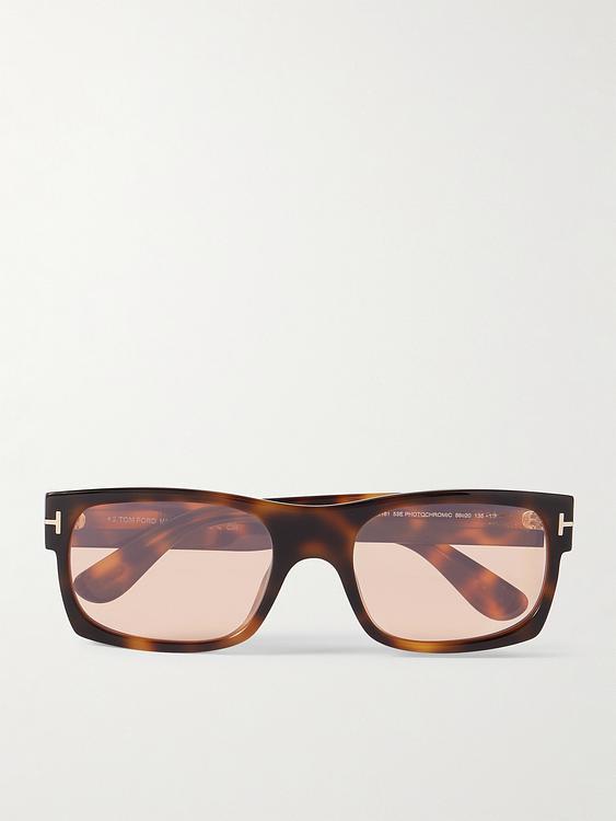 Dark brown d-frame sunglasses from Tom Ford