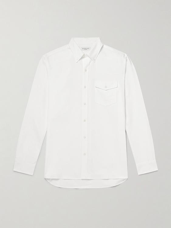 White oxford shirt from Richard James
