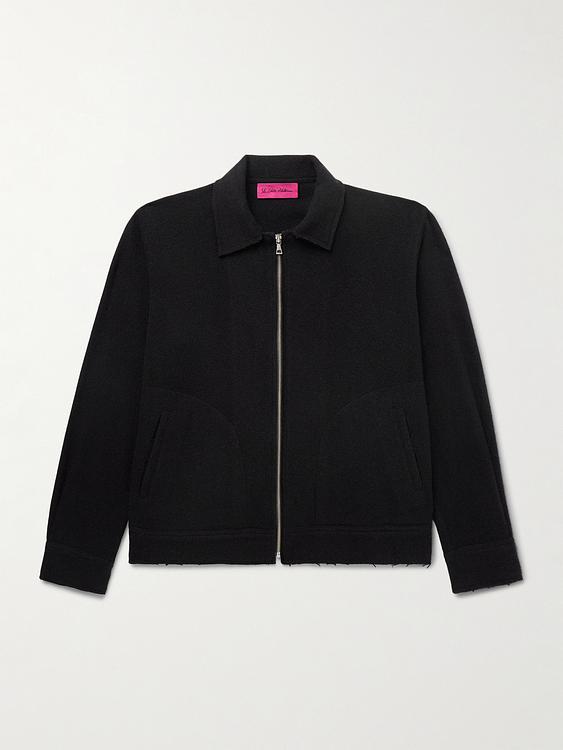 Black casual jacket from The Elder Statesman