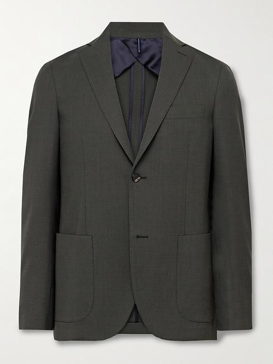 Dark grey suit jacket from Incotex
