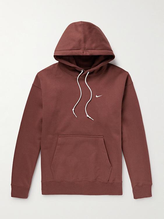 Purple hooded sweatshirt from Nike