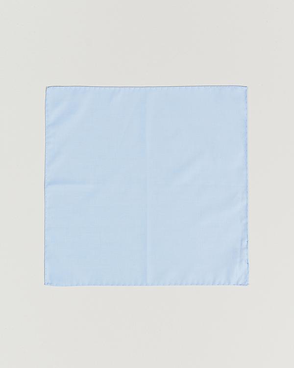 Light blue pocket square from Stenströms