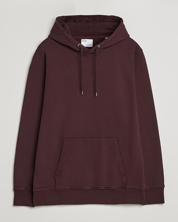 Brown hooded sweatshirt from Colorful Standard