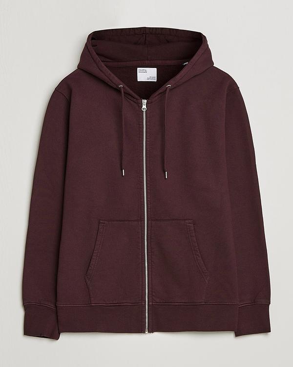 Brown hooded sweatshirt from Colorful Standard