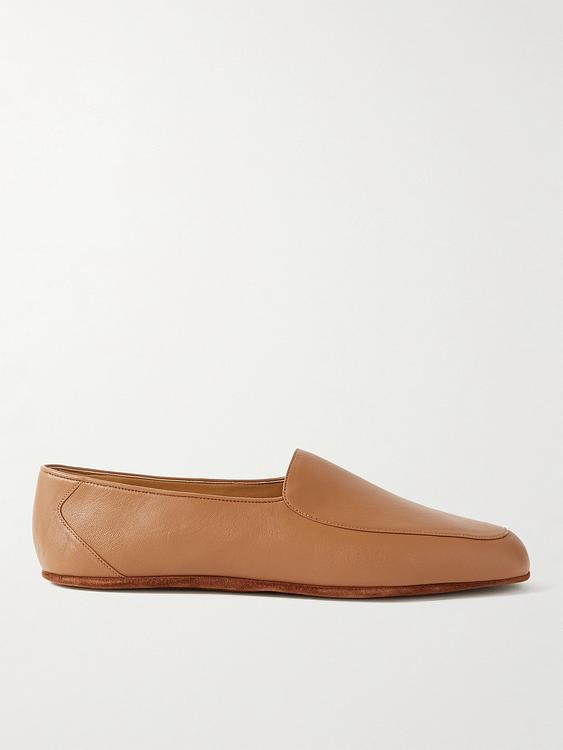 Brown loafers from John Lobb