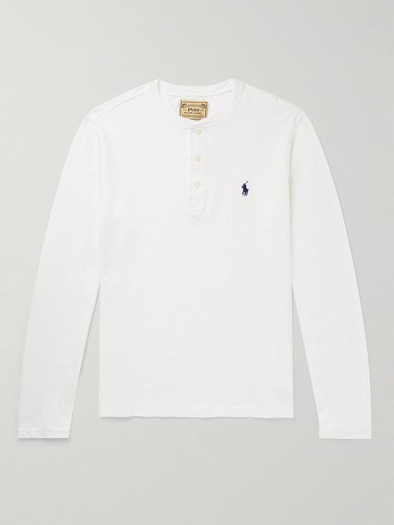 White long sleeve t-shirt from Polo Ralph Lauren