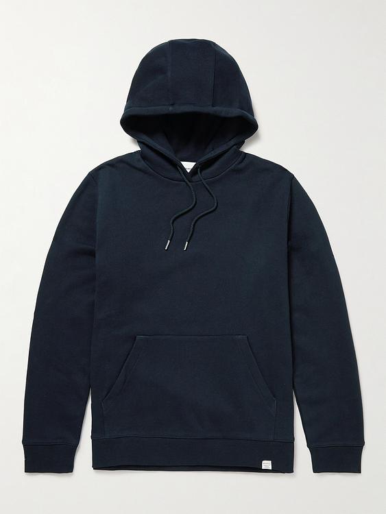 Black hooded sweatshirt from Norse Projects