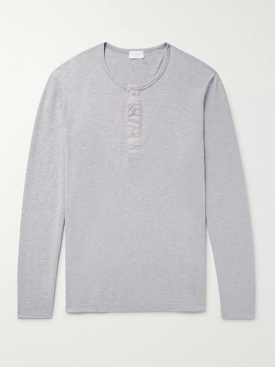 Grey henley shirt from Håndværk