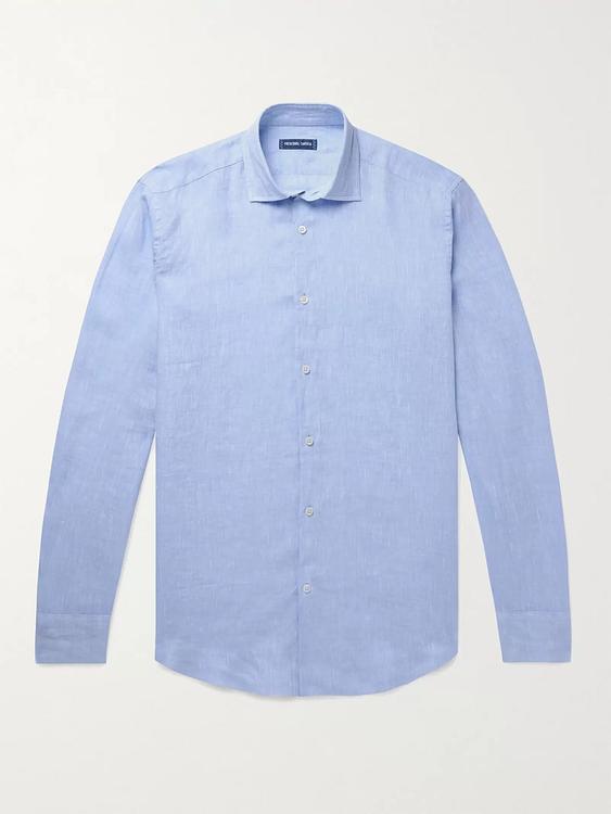 Light blue casual shirt from Frescobol Carioca