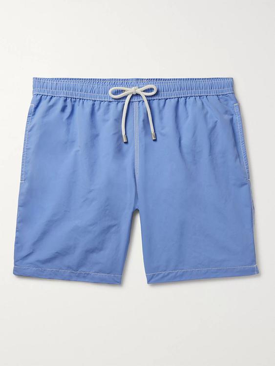 Blue swim shorts from Hartford