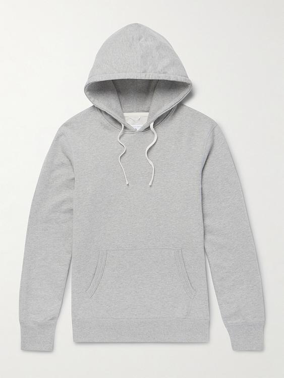Grey hooded sweatshirt from Reigning Champ
