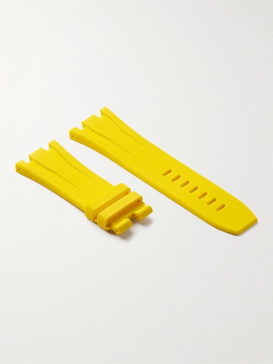Dark yellow watch strap from Horus Watch Straps