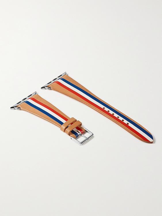 Striped multicolor watch strap from laCalifornienne