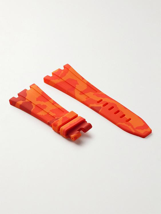 Orange watch strap from Horus Watch Straps