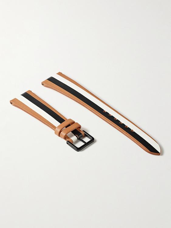 Striped multicolor watch strap from laCalifornienne