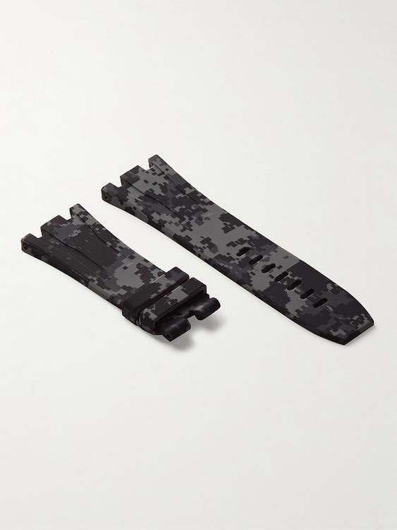 Black watch strap from Horus Watch Straps