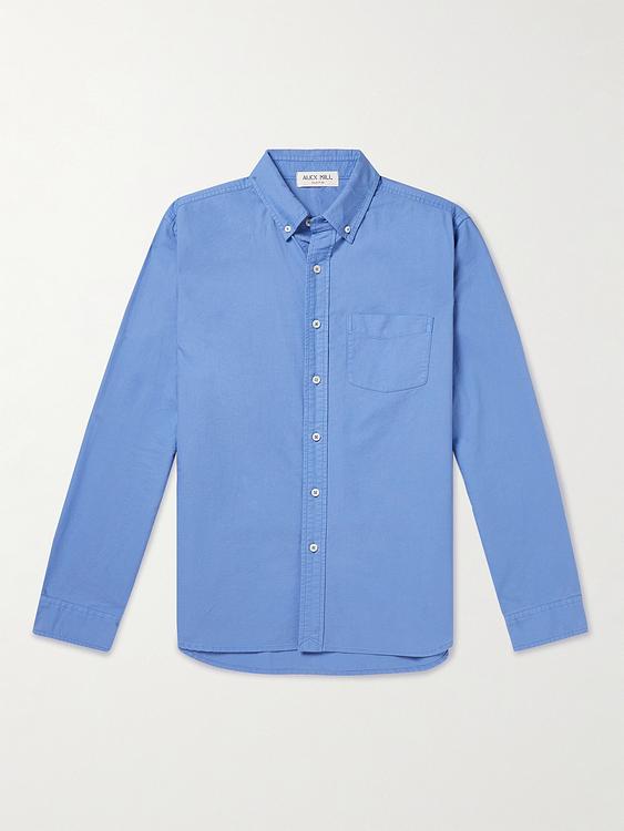 Blue oxford shirt from Alex Mill
