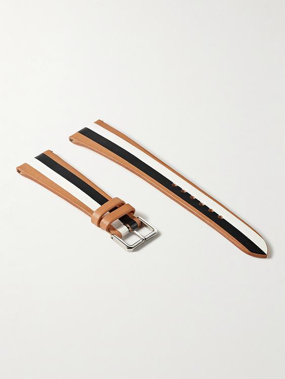 Striped multicolor watch strap from laCalifornienne