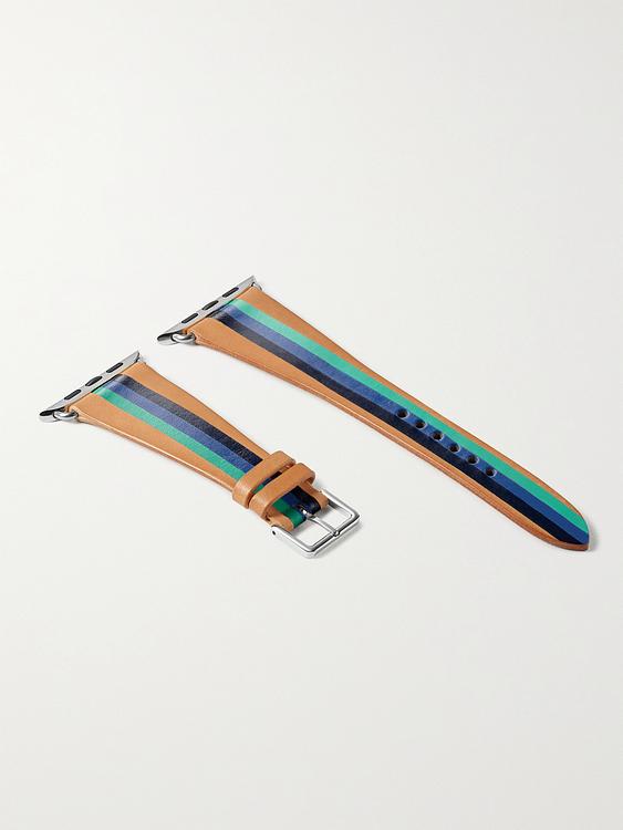 Striped multicolor watch strap from laCalifornienne