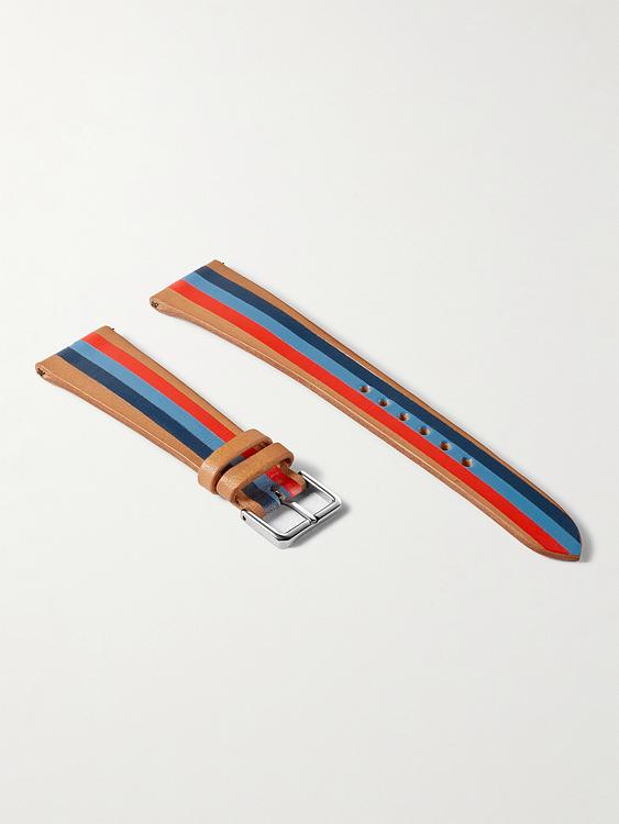 Striped multicolor watch strap from laCalifornienne