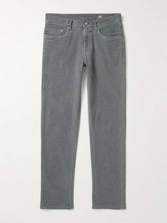 Grey jeans from Faherty