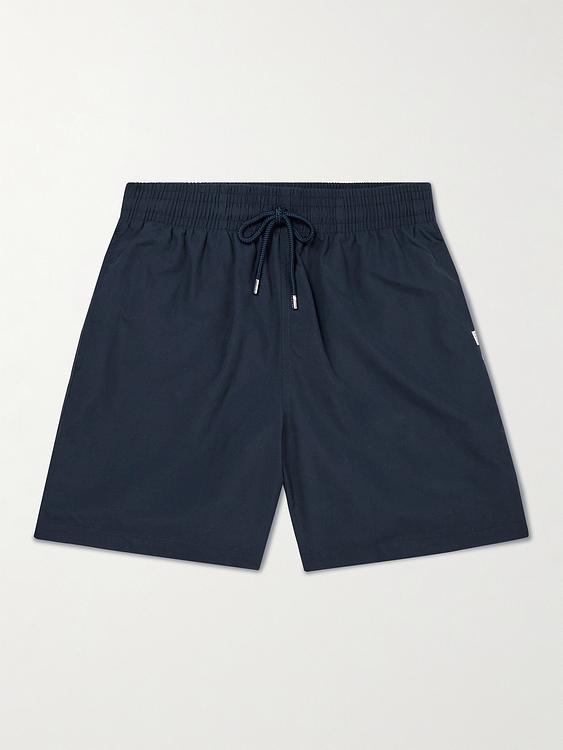 Dark blue swim shorts from Derek Rose