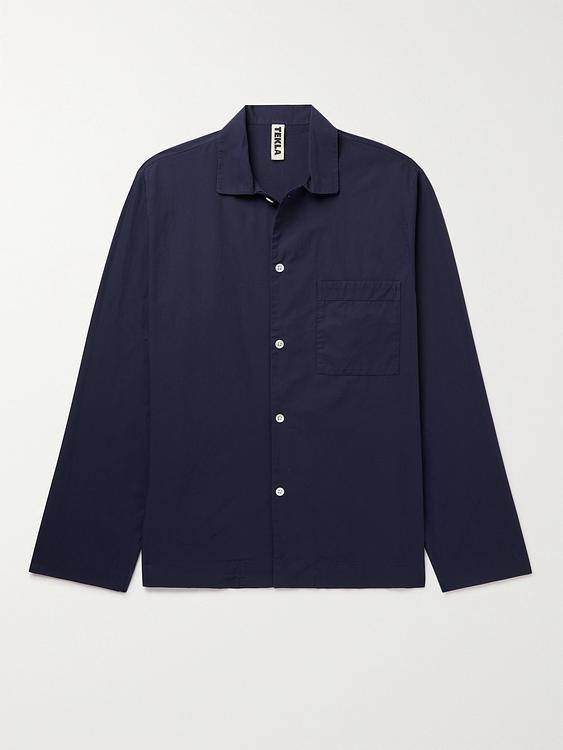 Dark blue overshirt from Tekla