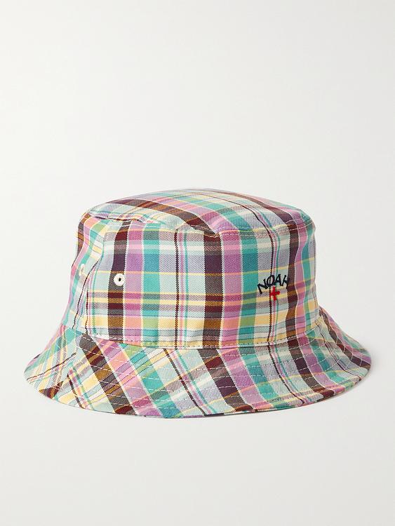 Checkered multicolor hat from Baracuta