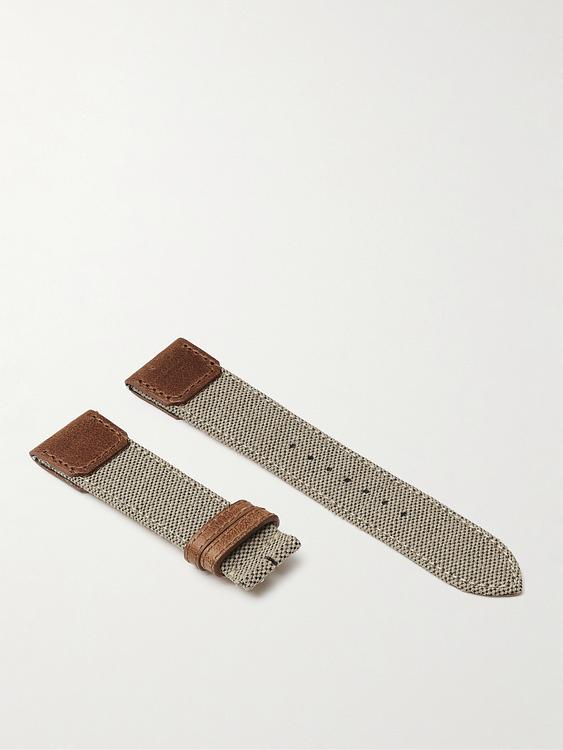 Taupe watch strap from Jaeger-LeCoultre