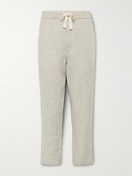 Beige drawstring trousers from NN07