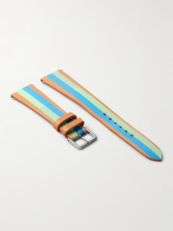 Striped multicolor watch strap from laCalifornienne
