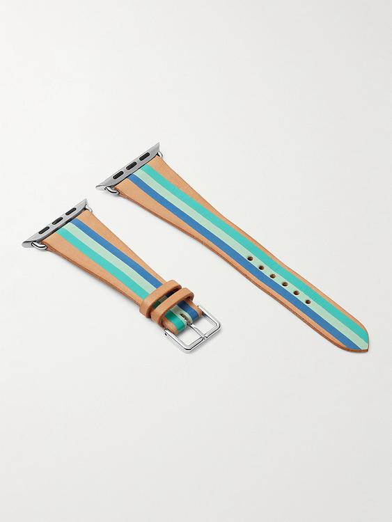 Striped multicolor watch strap from laCalifornienne