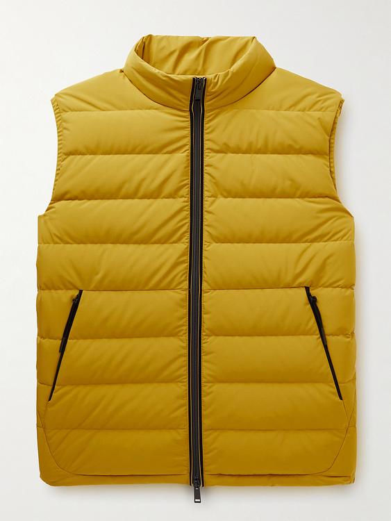 Brown vest from Zegna