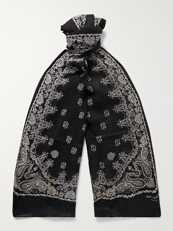 Black scarve from Saint Laurent