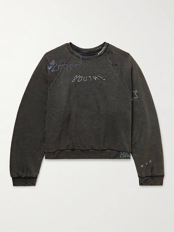 Print dark grey sweatshirt from Liberal Youth Ministry
