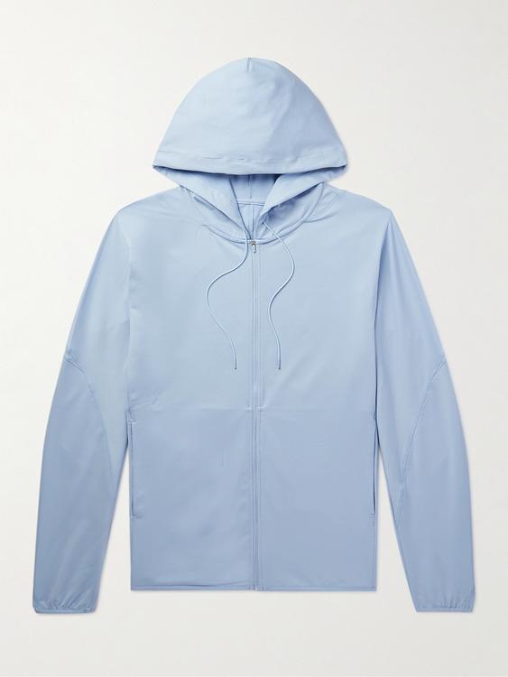 Light blue hooded sweatshirt from Post Archive Faction