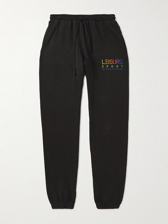 Print black sweatpants from Pasadena Leisure Club