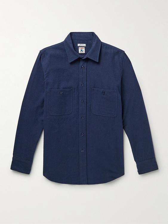 Dark blue casual shirt from Randy's Garments