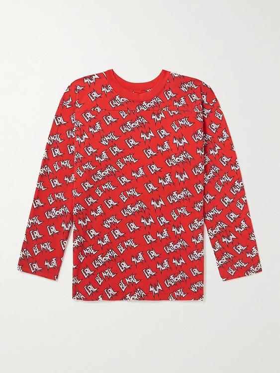 Red casual shirt from RRL