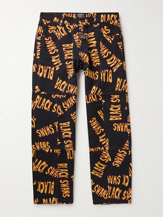 Black casual trousers from Liberal Youth Ministry