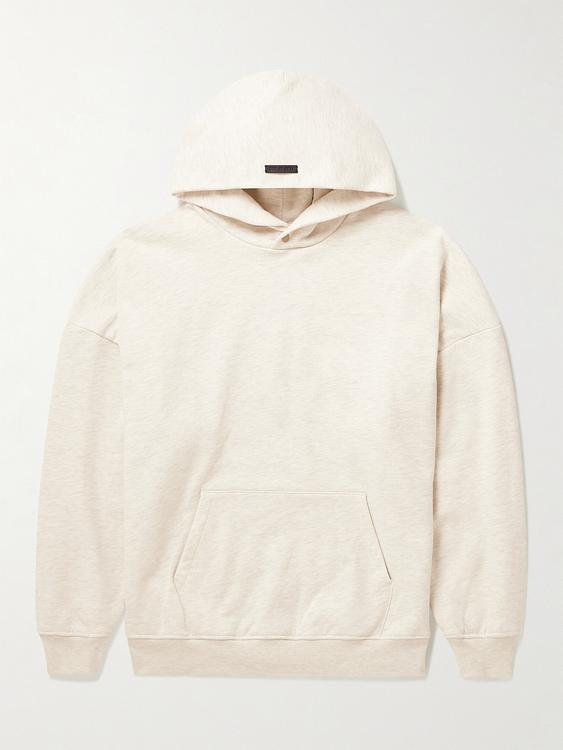 White hooded sweatshirt from Fear Of God