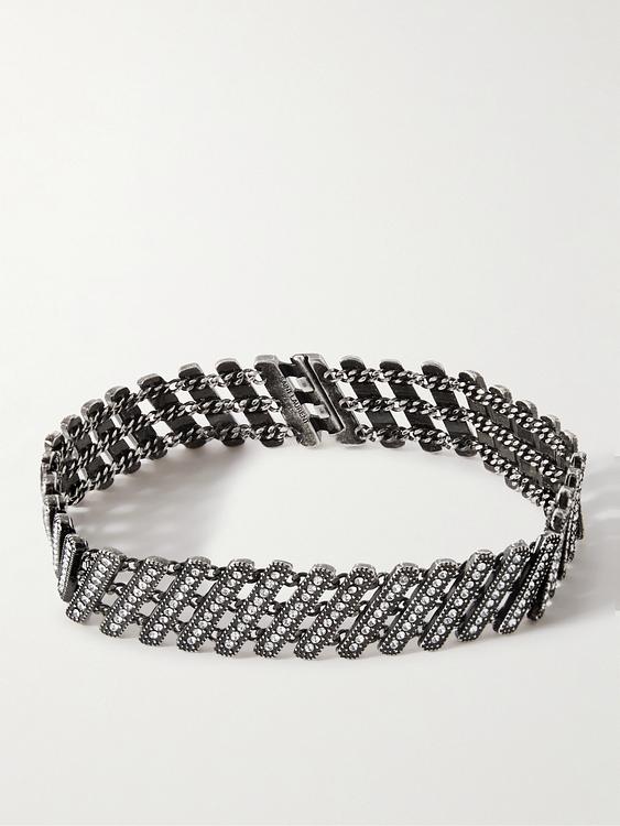 Grey bracelet from Saint Laurent