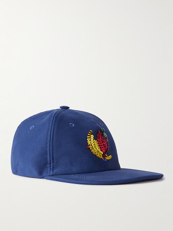 Print dark blue cap from Sky High Farm