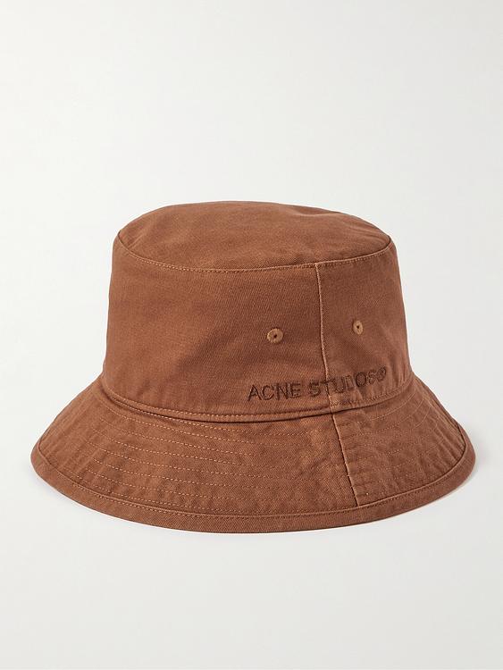 Brown hat from Acne Studios