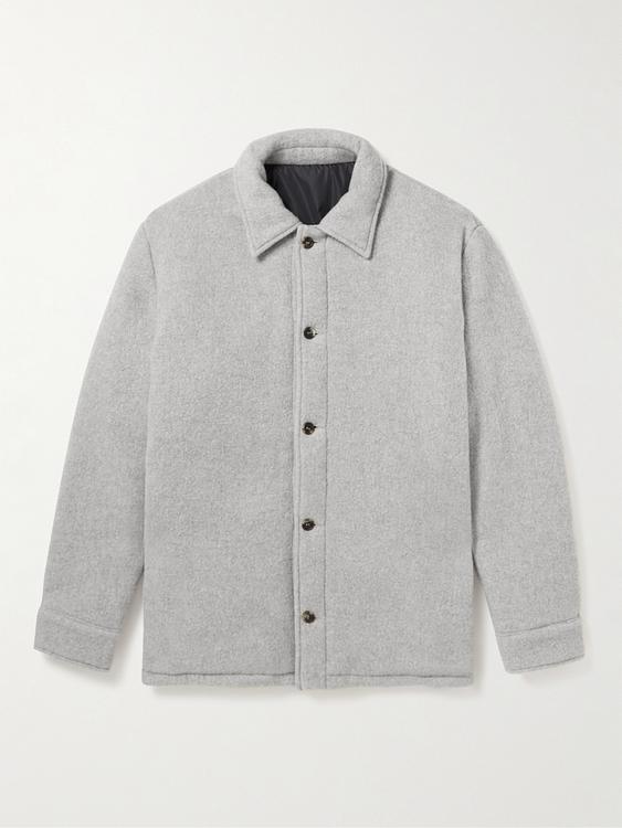 Grey casual jacket from Gabriela Hearst
