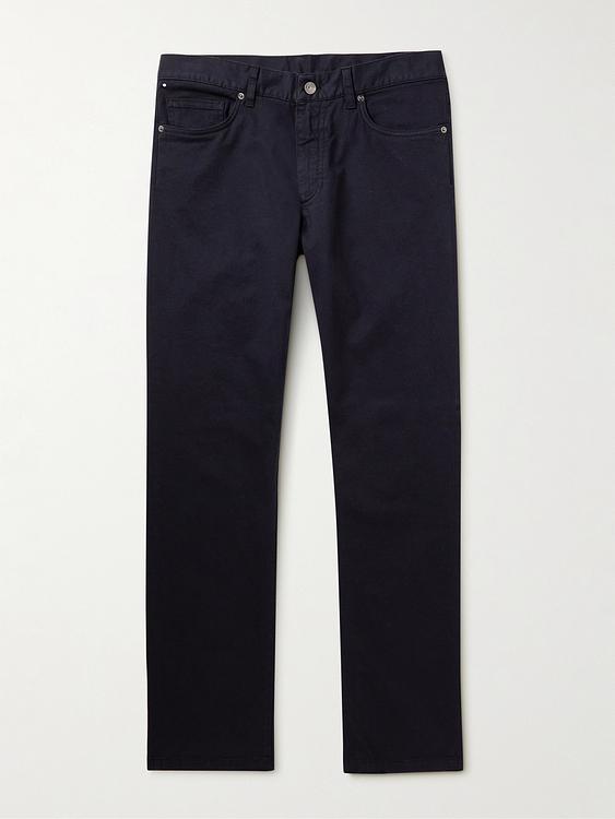 Black chinos from Zegna