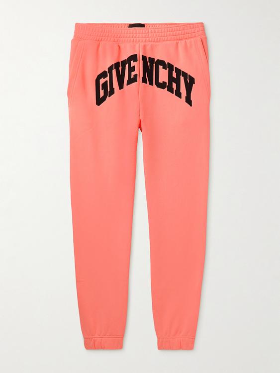 Print peach sweatpants from Givenchy