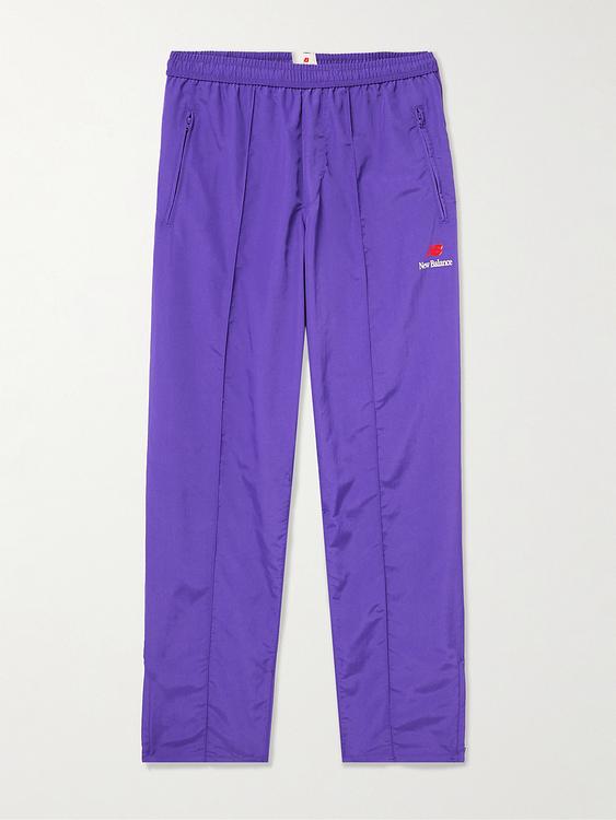 Purple casual trousers from New Balance