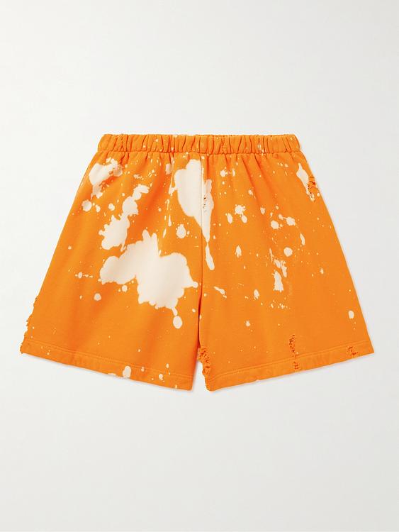 Orange sweatshorts from Liberal Youth Ministry