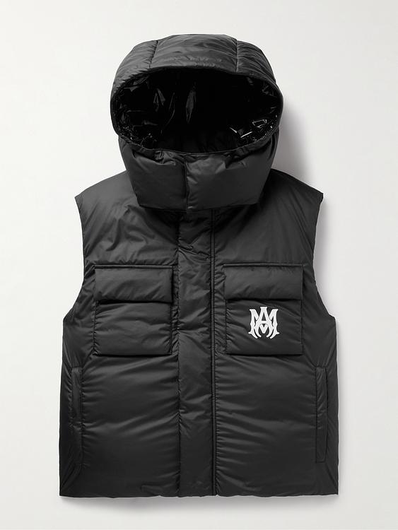 Black vest from Amiri